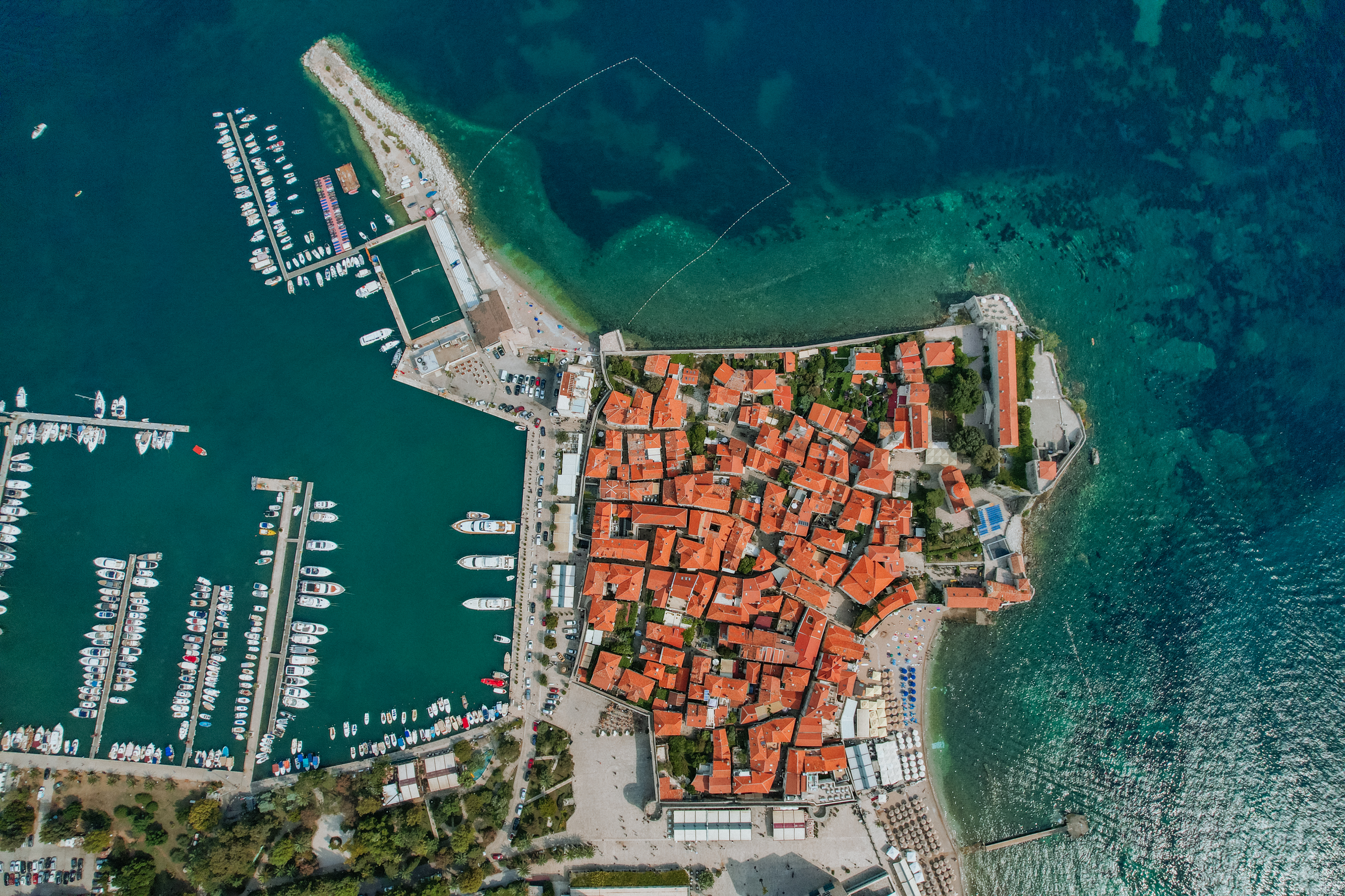 adriatic-sea budva-camps budva-marina budva-hotels montenegro